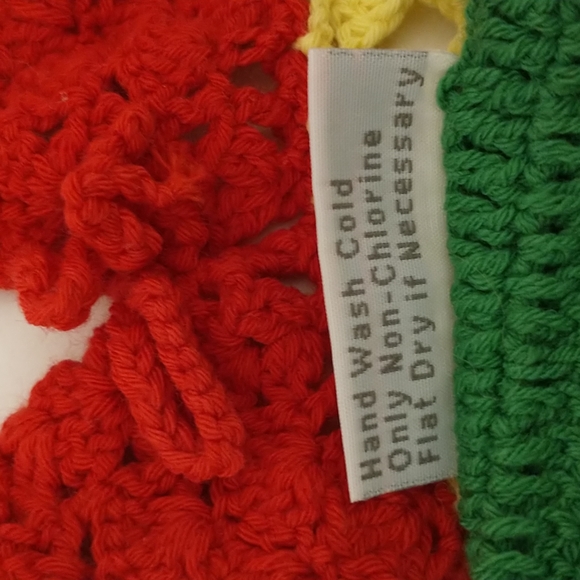 Crochet Monokini One piece Bikini Sexy swim suit Jamaican Leaf Musotica NWT - Picture 7 of 8